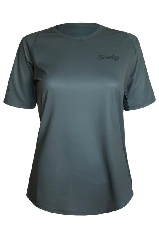 Send It Women's Short Sleeved MTB Jersey | Slate for Mum