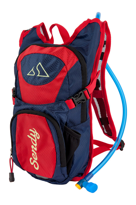 Sendy H2O Kids Hydration Backpack | Ramp It Red
