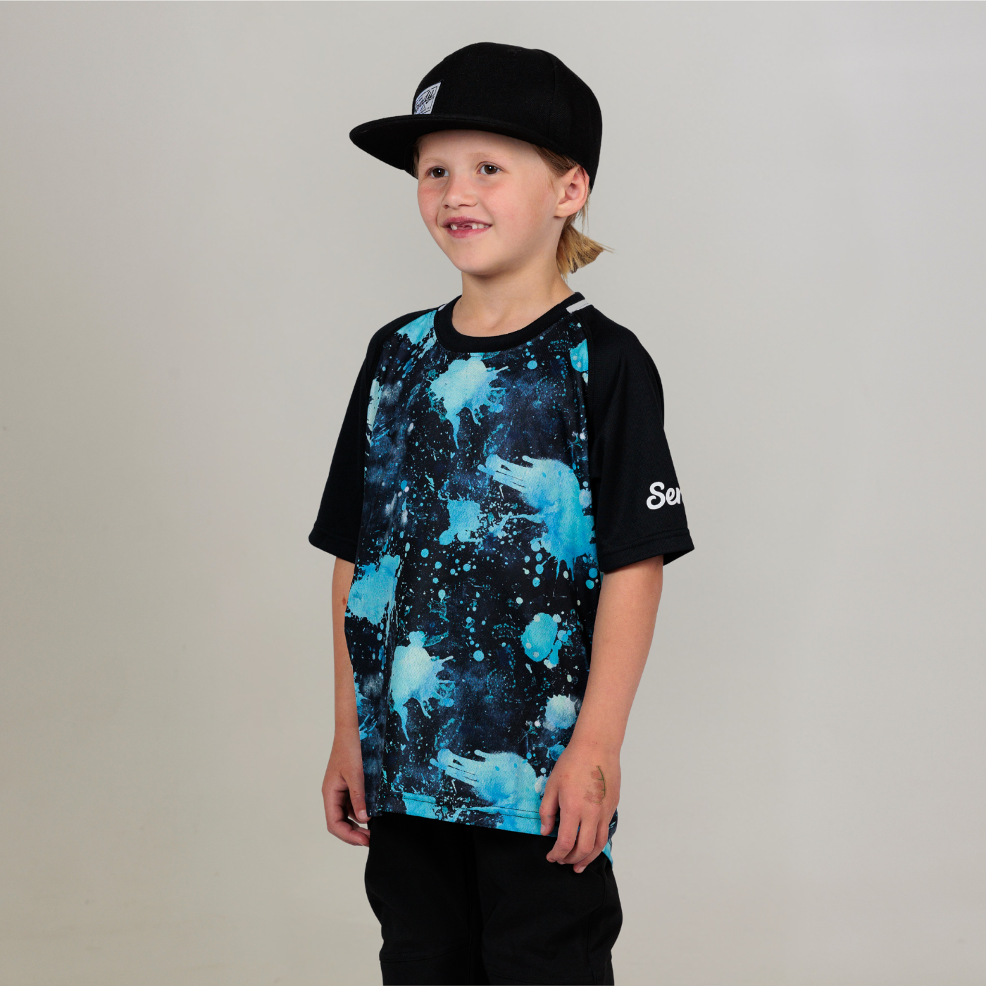 Send It Kids Short Sleeved MTB Jersey | Splat Attack