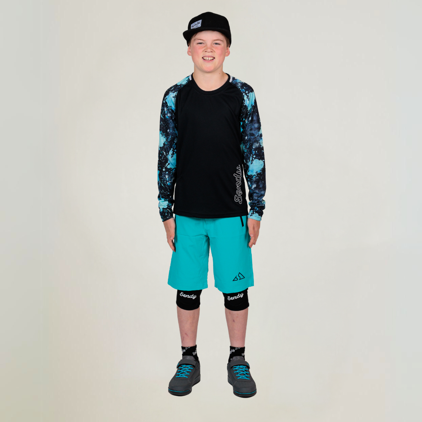 Send It Kids MTB Shorts | Whacko Camo