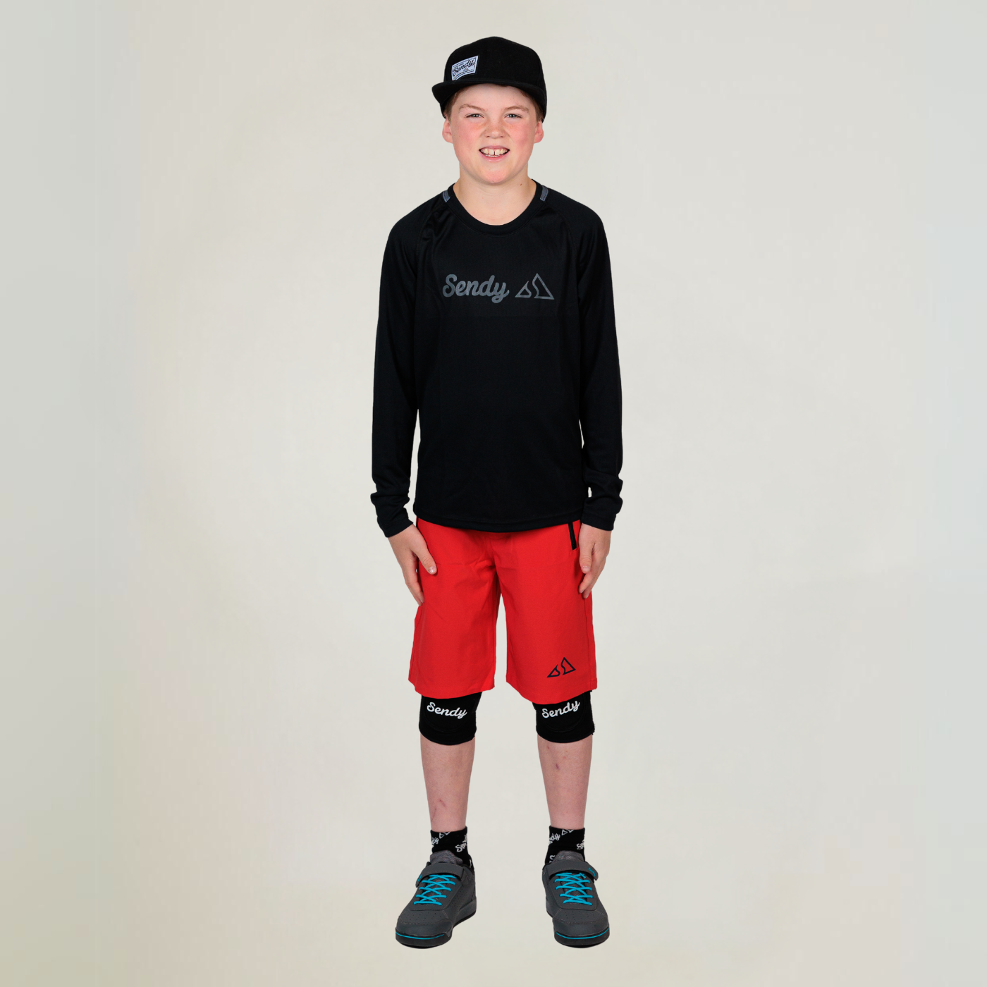 Send It Kids MTB Shorts | Neon Punch