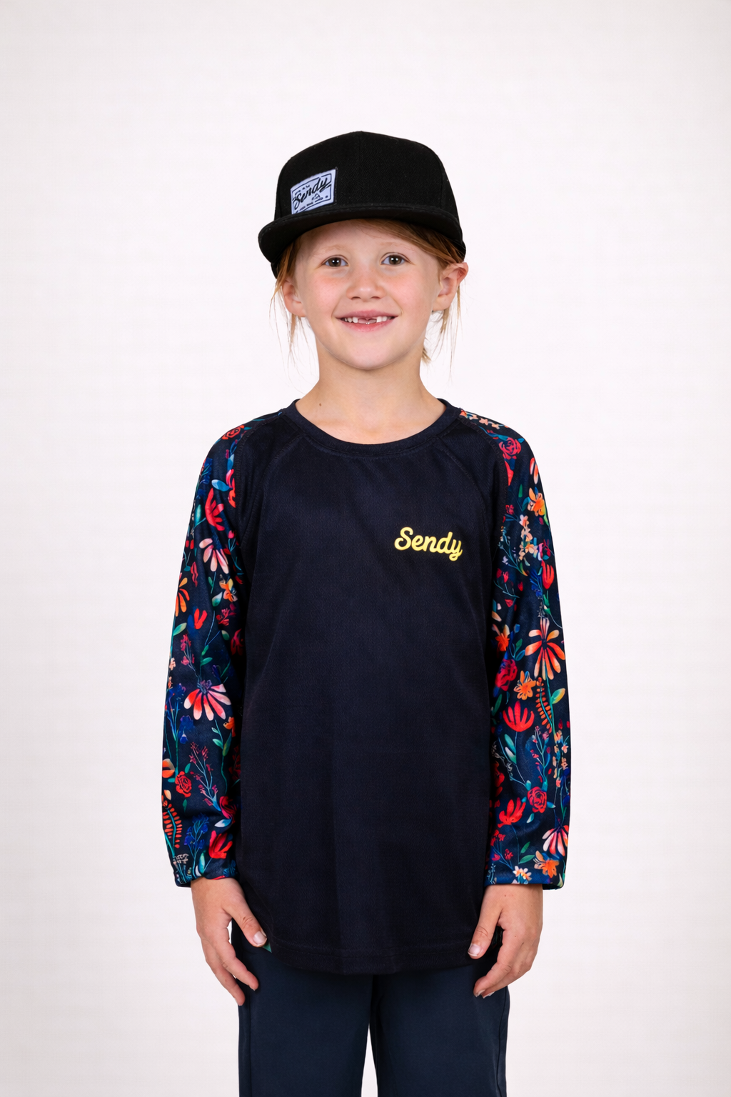 Send It Kids Long Sleeved MTB Jersey | The Wildflower