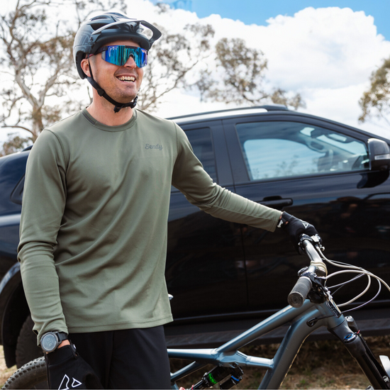 Long Sleeve MTB Jersey and pants