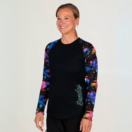 Send It Women's Long Sleeved MTB Jersey | Steezella