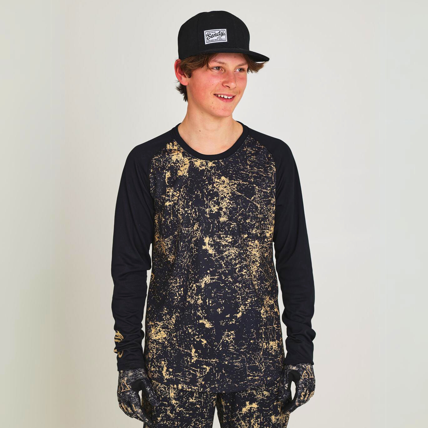 Kids Long Sleeve MTB Jersey