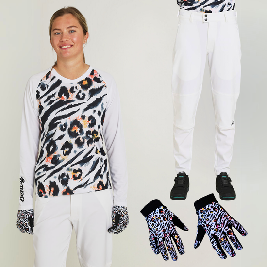 Adult Long Sleeve Snow Leopard Bundle