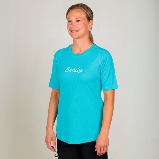 Womens Short Sleeve MTB Jersey