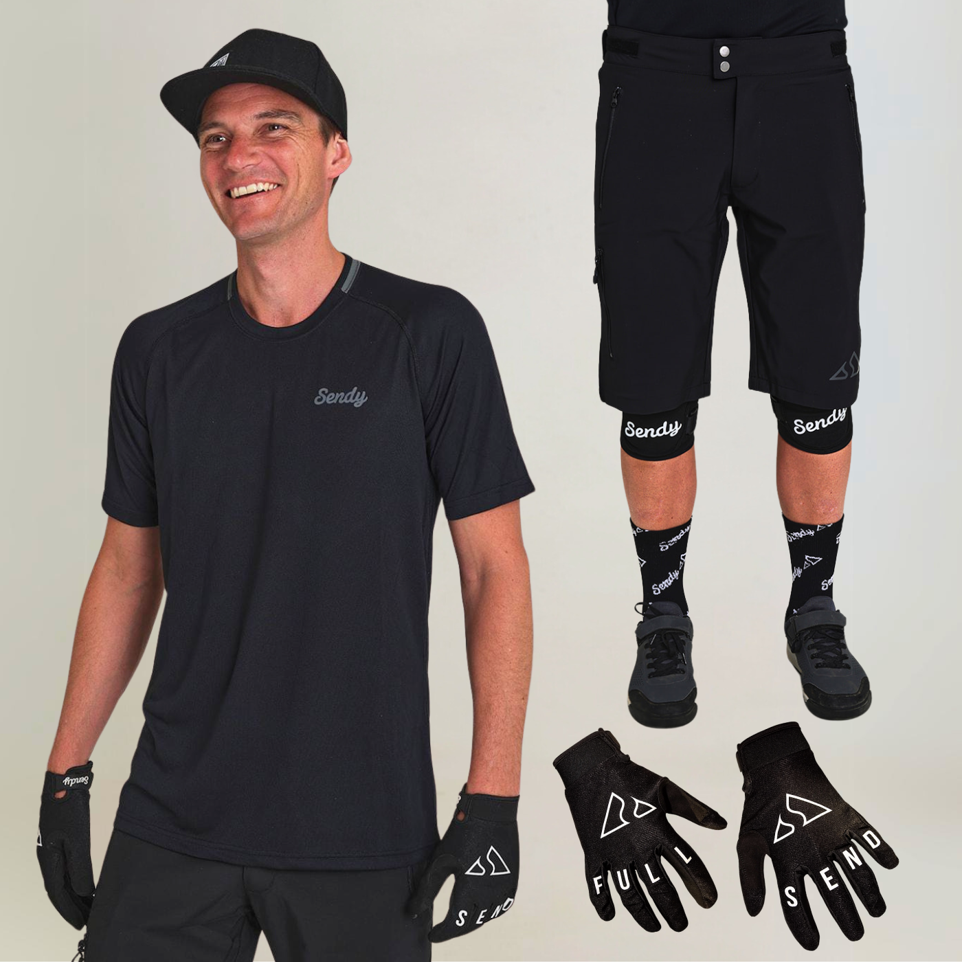 Adult Short Sleeve Black Bundle