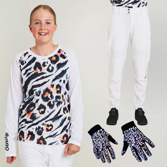 Youth Long Sleeve Snow Leopard Bundle