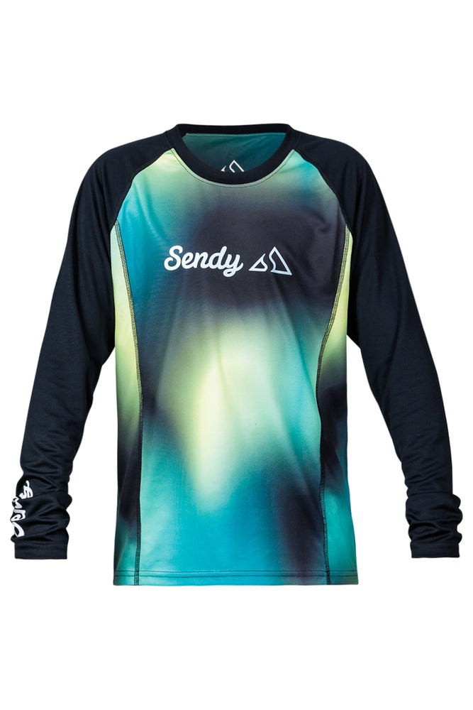 Send It Kids Long Sleeved MTB Jersey | Swirl