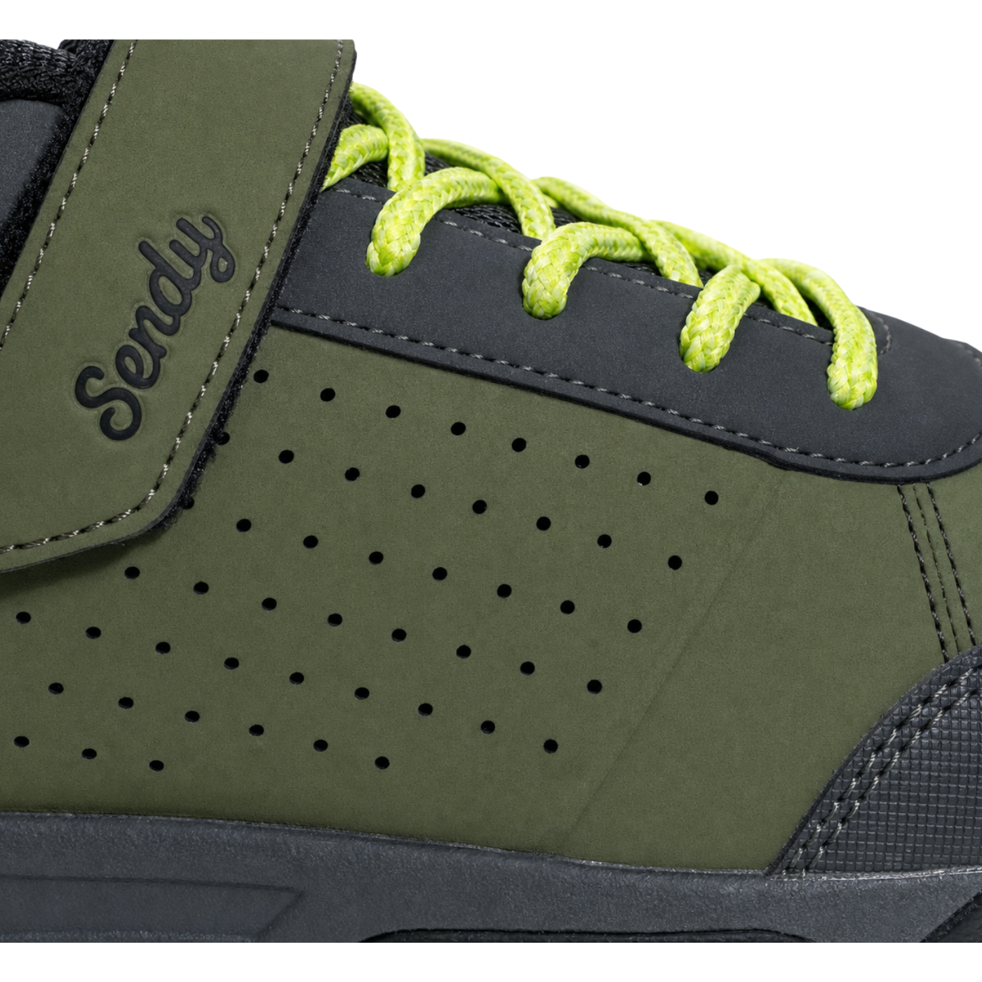 Sendy Shred Sole Youth MTB Shoes - Shred Green