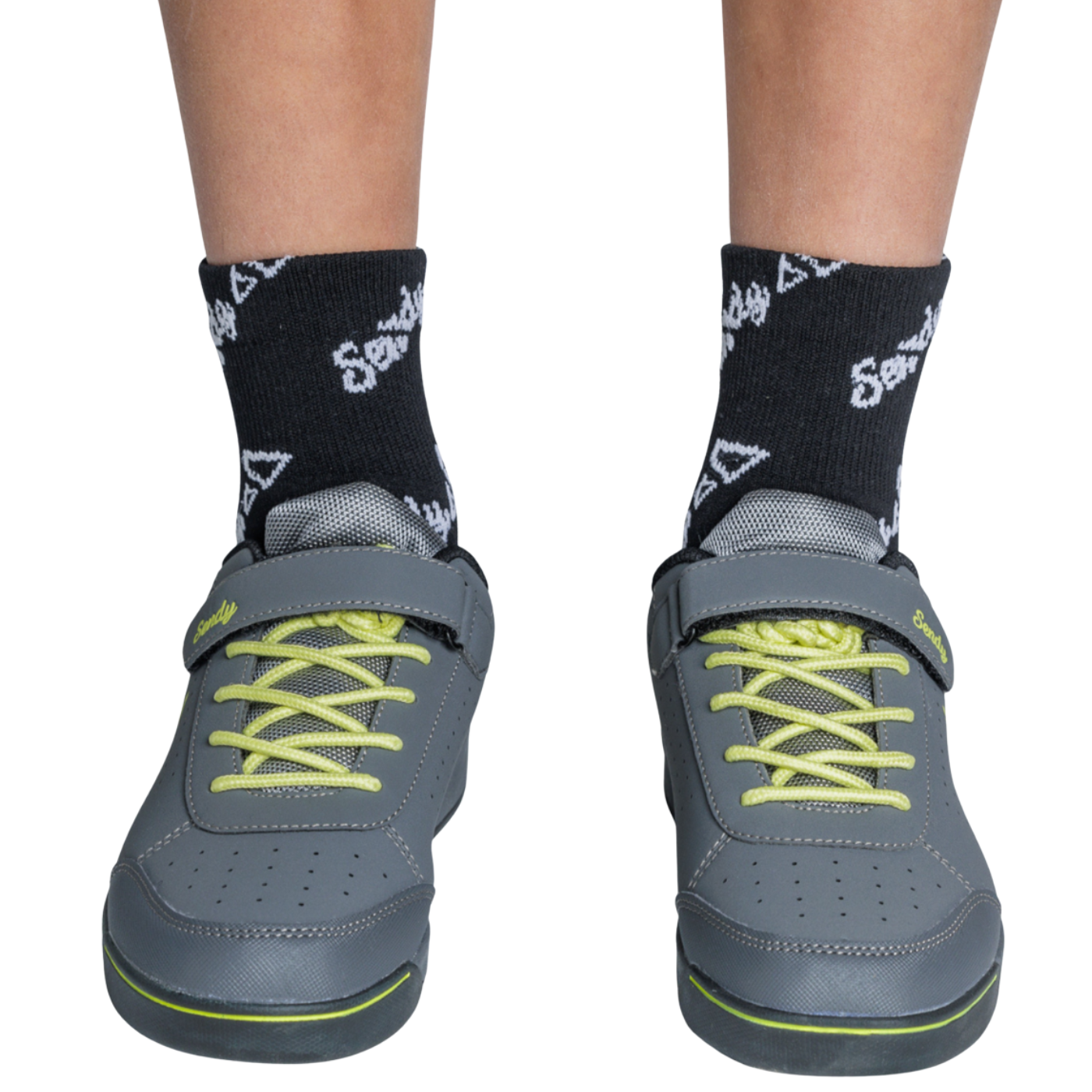 Sendy Shred Sole Youth MTB Shoes - Mellow Yellow