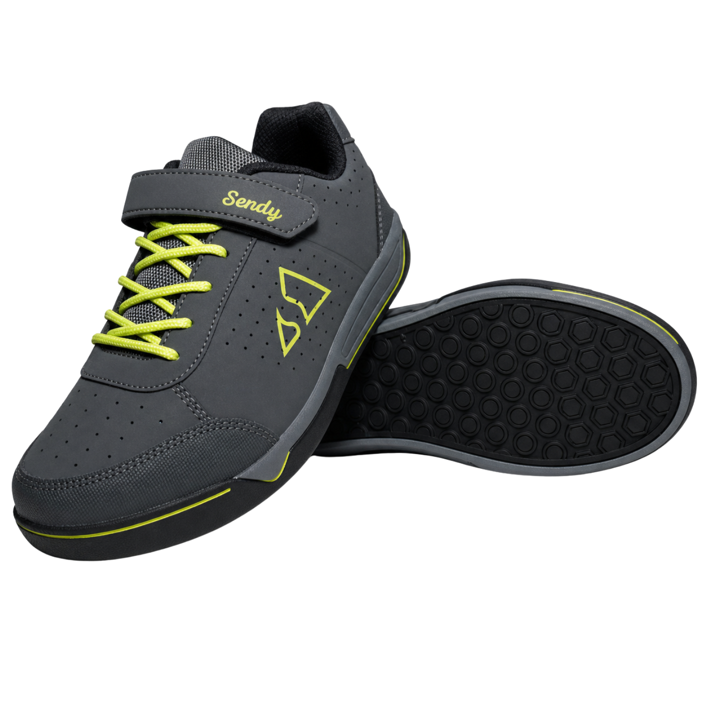 Sendy Shred Sole Youth MTB Shoes - Mellow Yellow