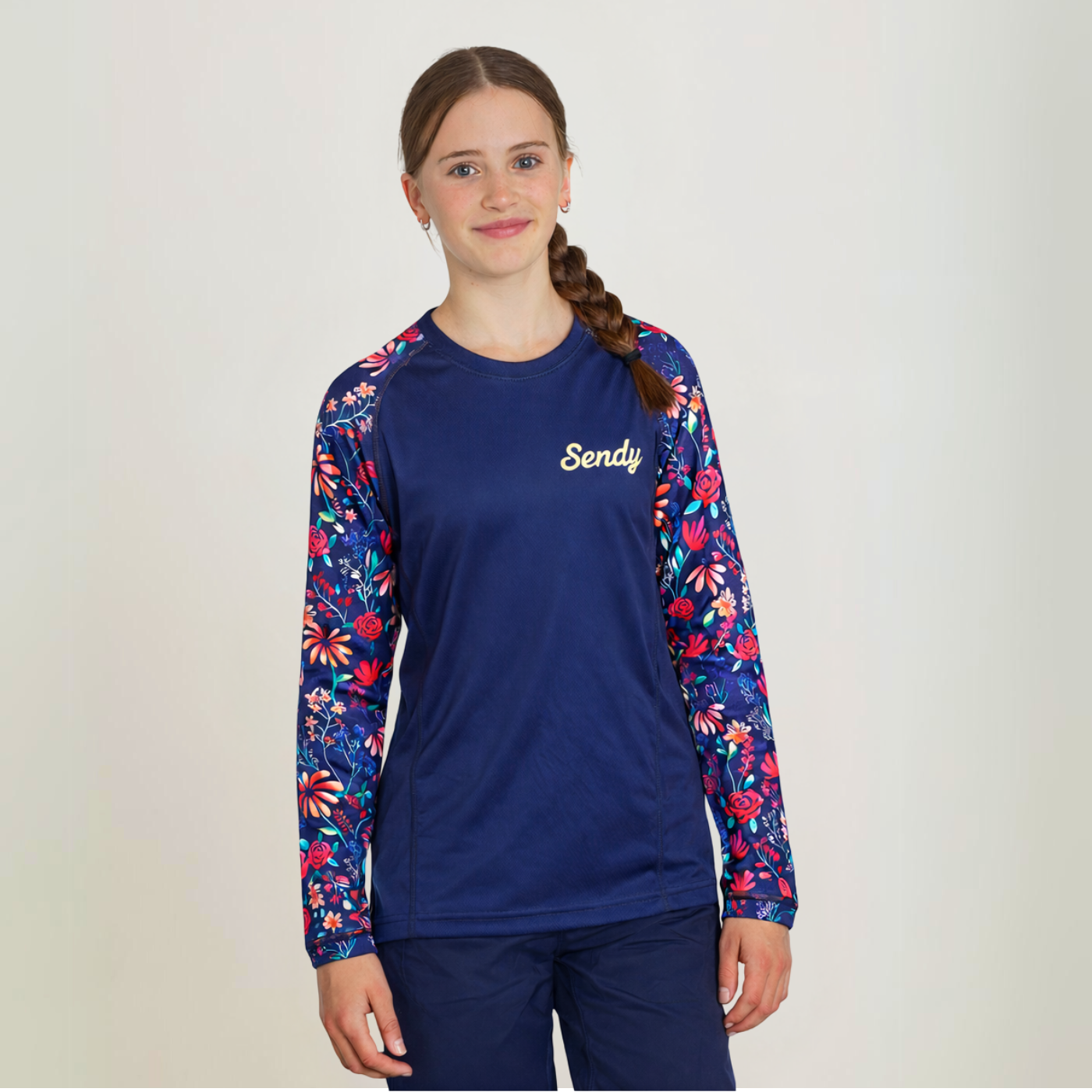 Send It Kids Long Sleeved MTB Jersey | The Wildflower