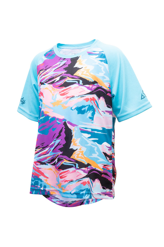 Load image into Gallery viewer, Send It Kids Short Sleeved MTB Jersey | Wild Mountain
