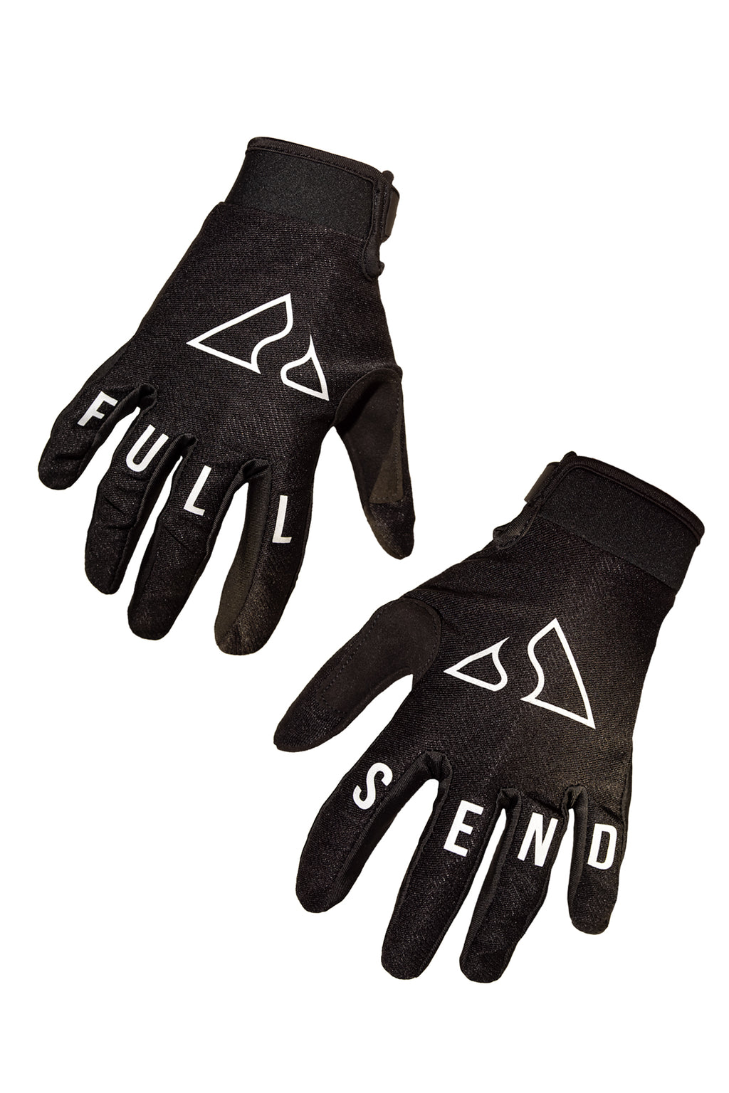 White mtb online gloves