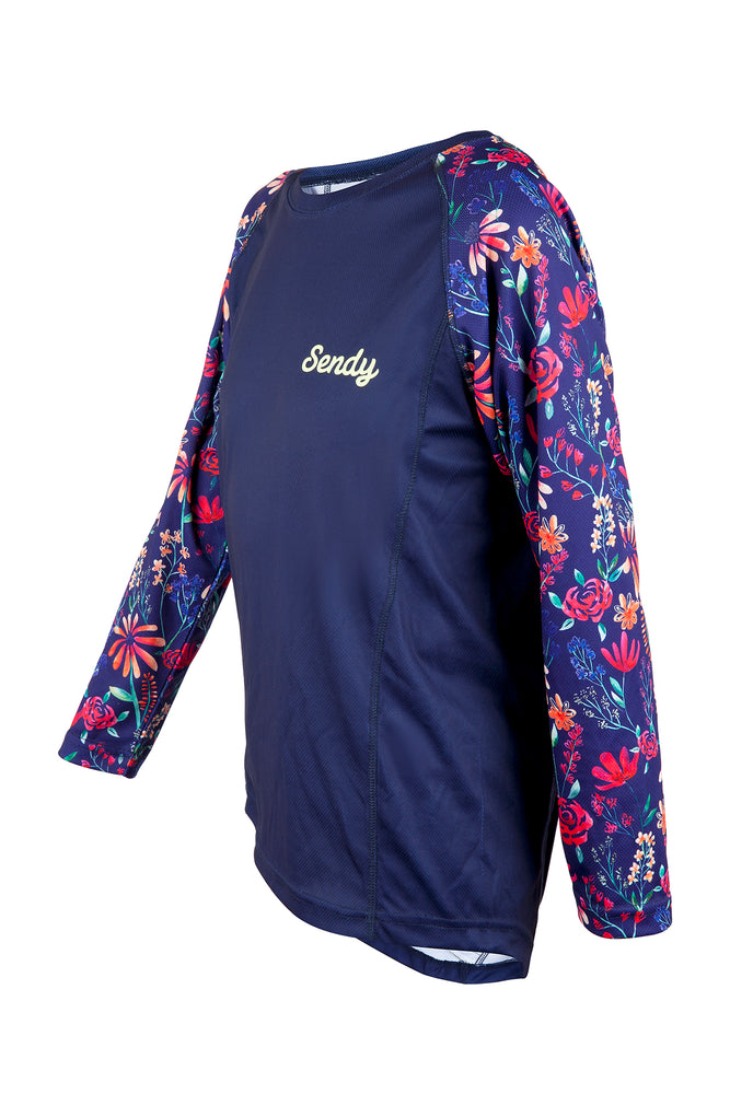 Send It Kids Long Sleeved MTB Jersey | The Wildflower